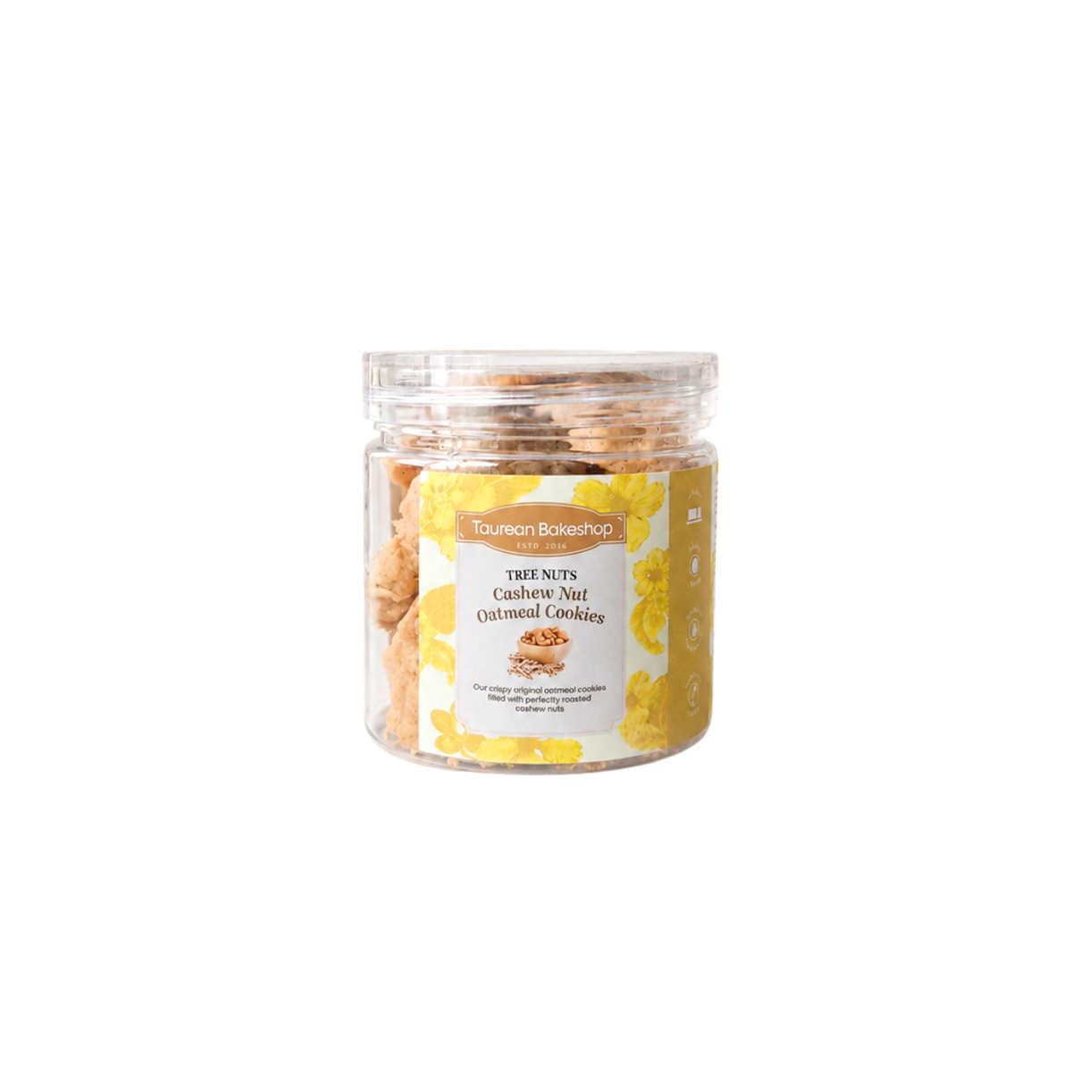 Mini Cashew Nut Oatmeal Cookies (10th Anniversary)