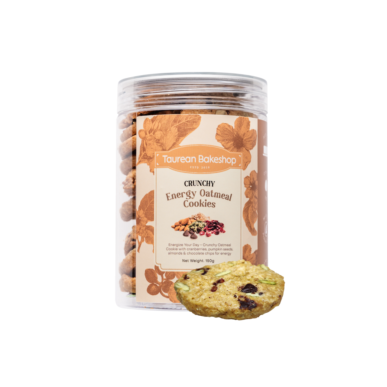 Crunchy Energy Oatmeal Cookies