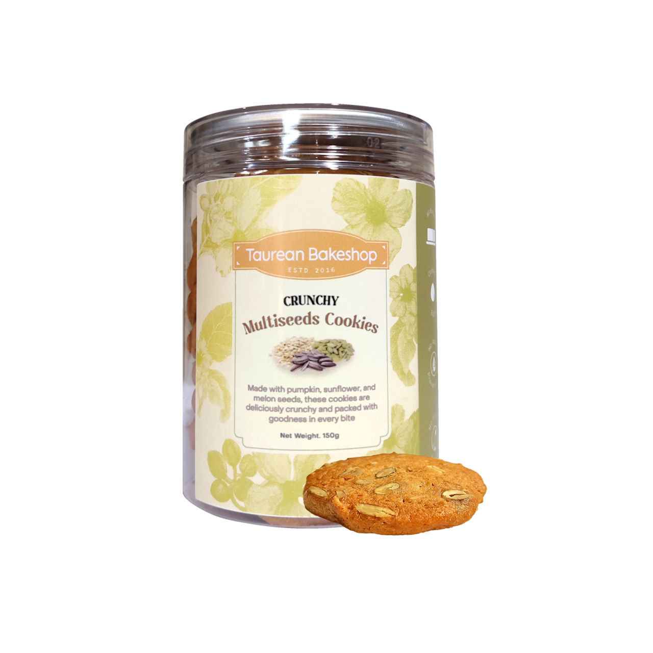 Crunchy Multiseeds Cookies