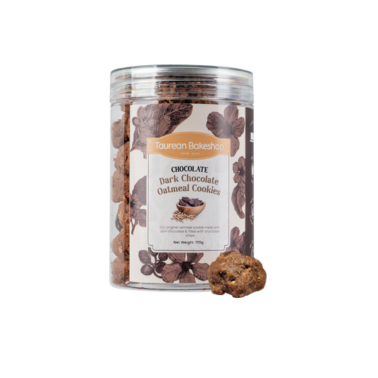 Dark Chocolate Oatmeal Cookies