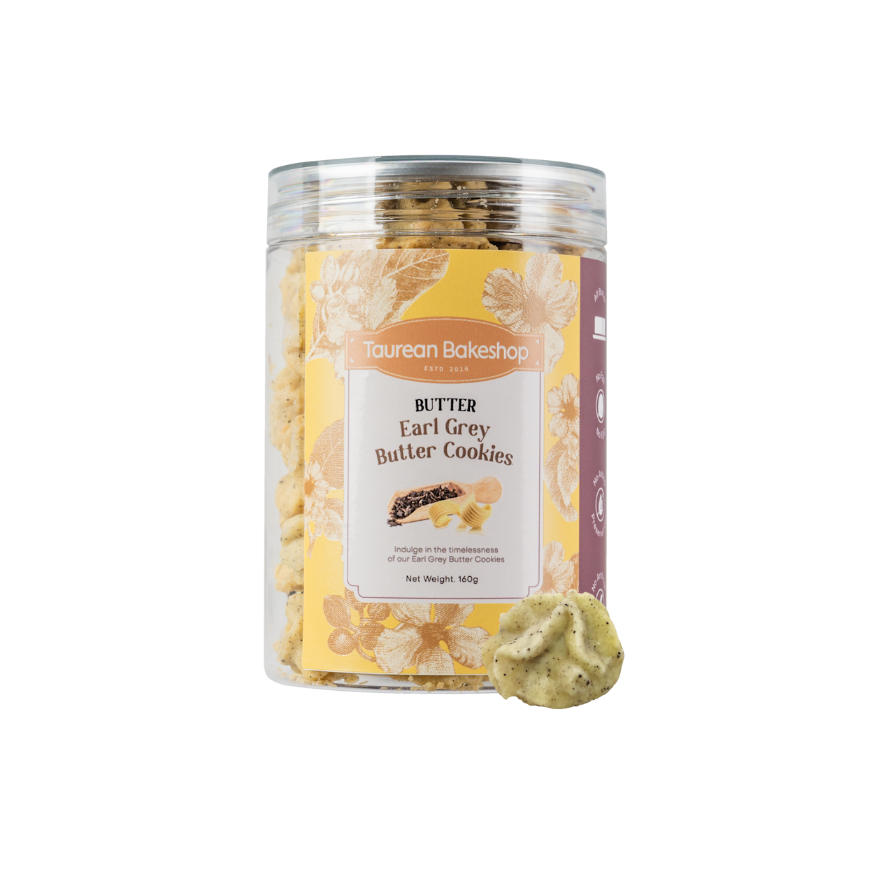 Earl Grey Butter Cookies
