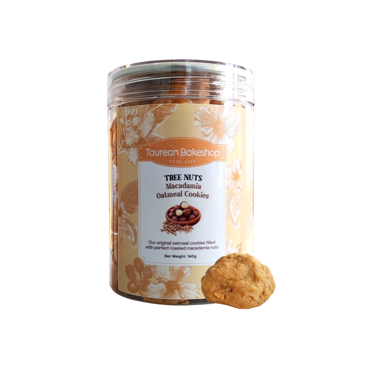 Macadamia Oatmeal Cookies