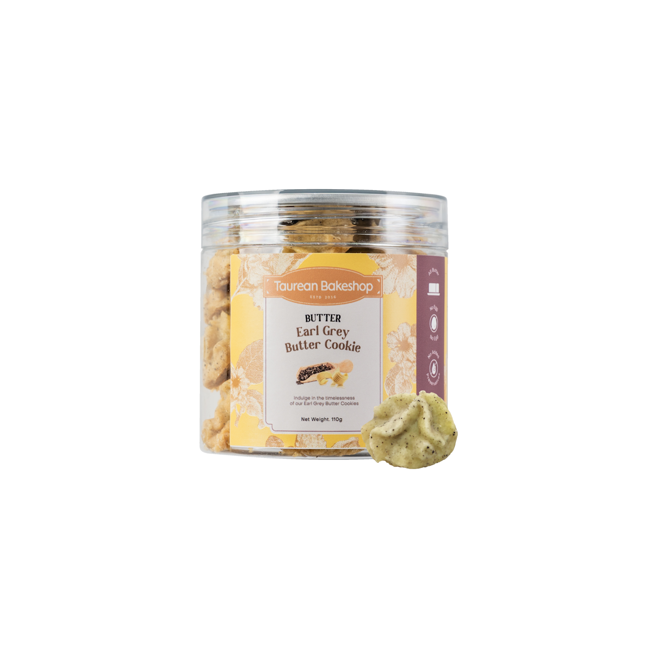 Earl Grey Butter Cookies