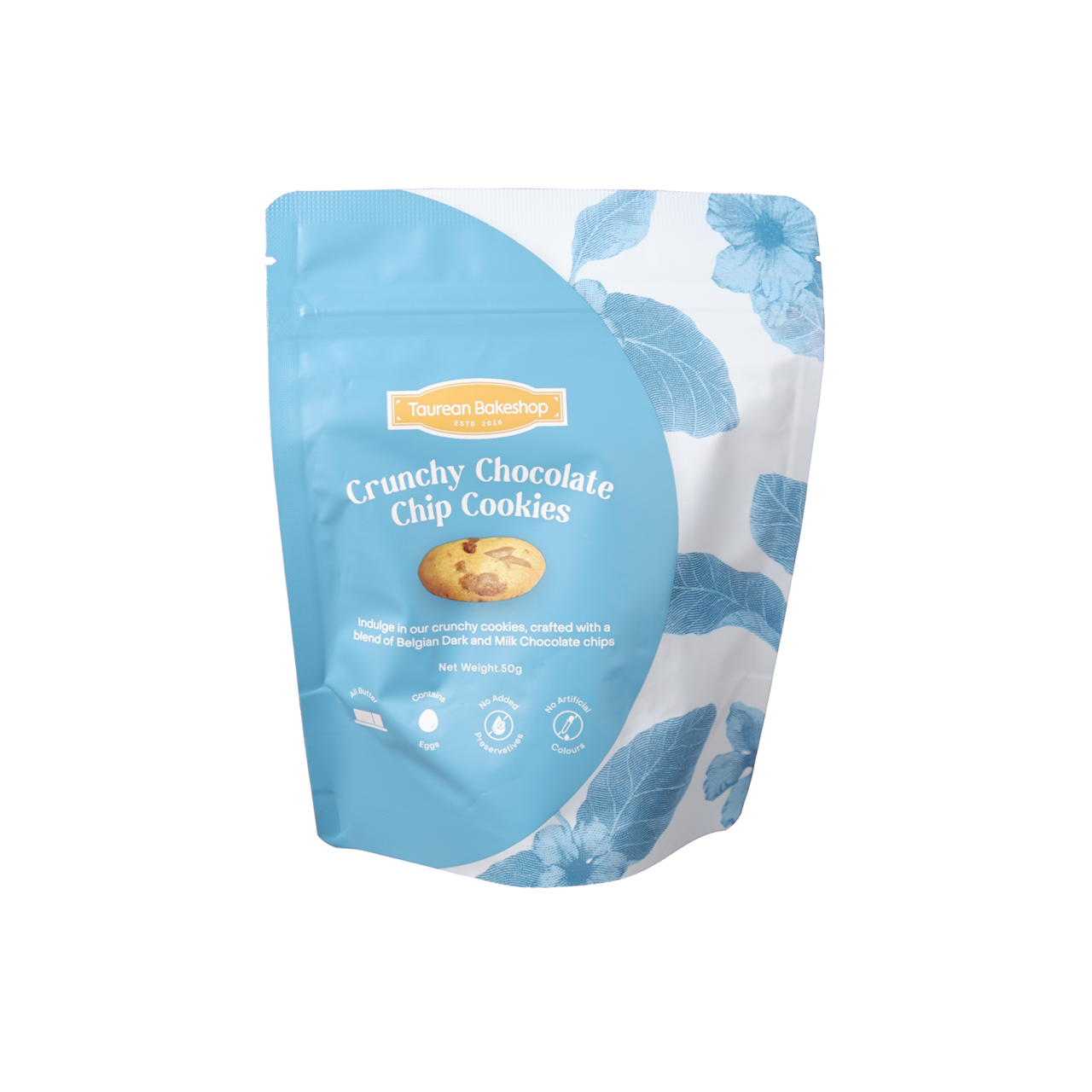 Crunchy Chocolate Chips Cookies (Small Pouch)