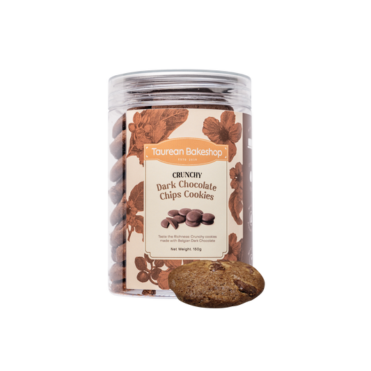 Crunchy Dark Chocolate Chips Cookies