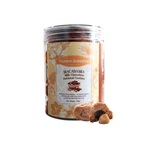 Macadamia Milk Chocolate Oatmeal Cookies