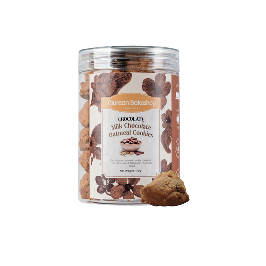 Milk Chocolate Oatmeal Cookies