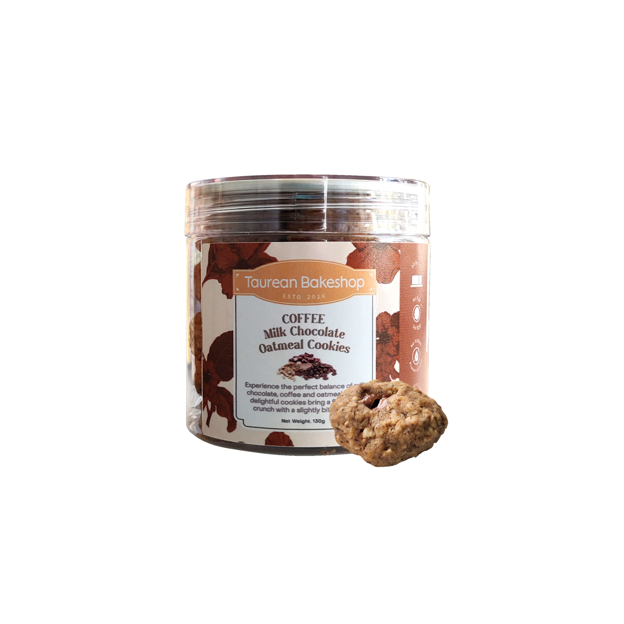 Coffee Milk Chocolate Chips Oatmeal Cookies
