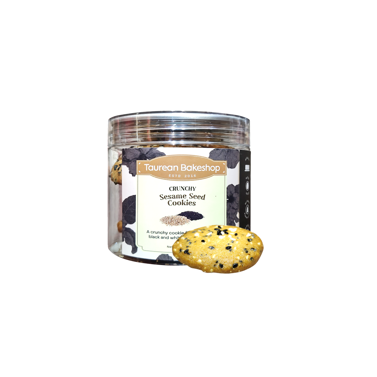 Crunchy Sesame Seeds Cookies