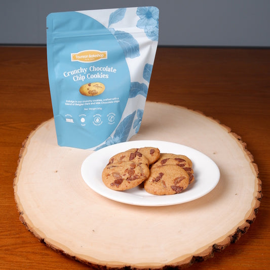 Crunchy Chocolate Chips Cookies (Small Pouch)