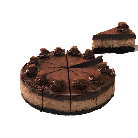 [PRE-ORDER] Chocolate Truffle Baked Cheesecake