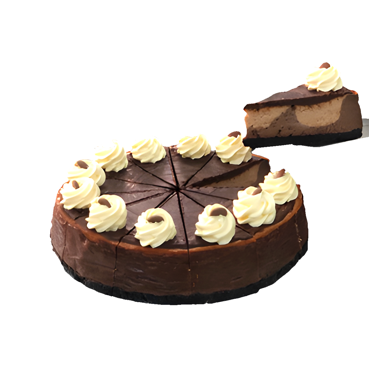 [PRE-ORDER] Double Chocolate Baked Cheesecake
