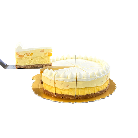 [PRE-ORDER] Double Mango Baked Cheesecake