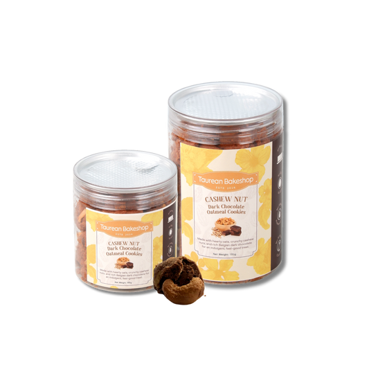 Cashew Nut Dark Chocolate Oatmeal Cookies